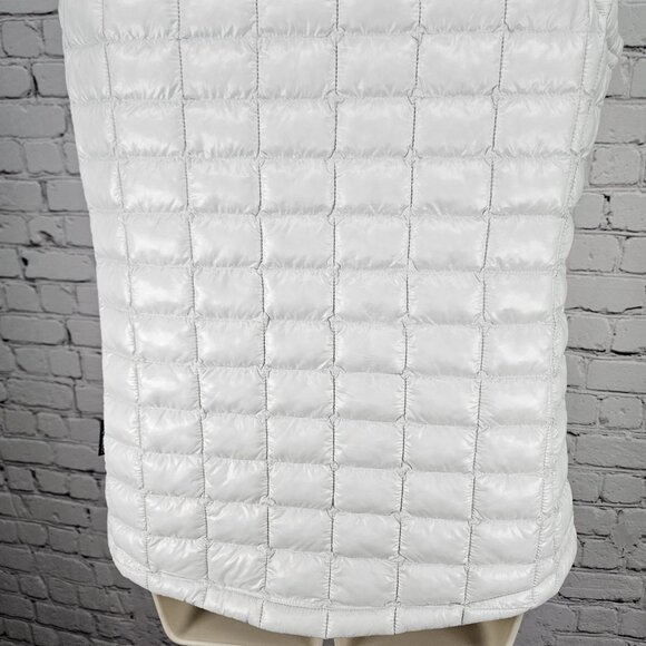 The North Face White Thermoball Eco Lightweight Insulated Full Zip Vest Small - Picture 11 of 16